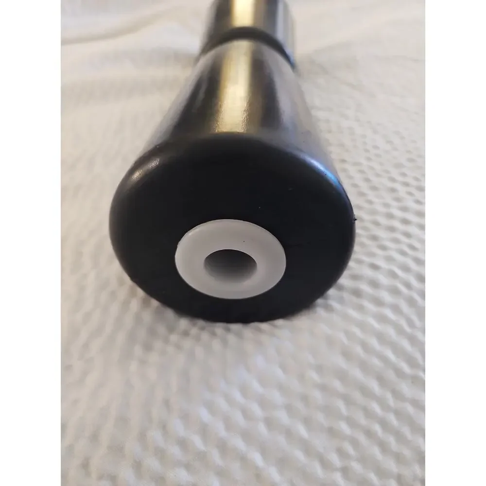 Heavy Duty Boat Trailer Roller, Rubber Shaft Keel, Black - 12 inches - New